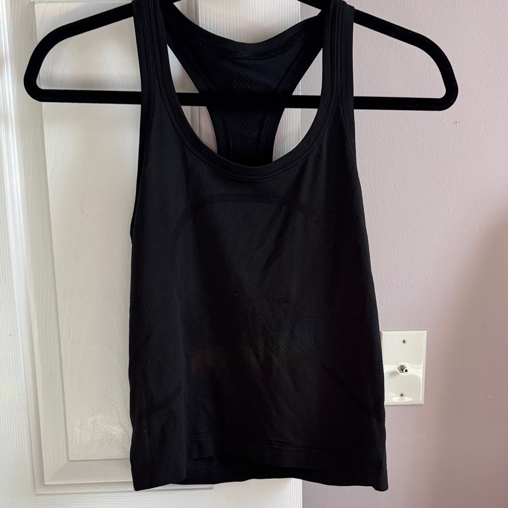 Women's Black Lululemon Swiftly Tech Tank